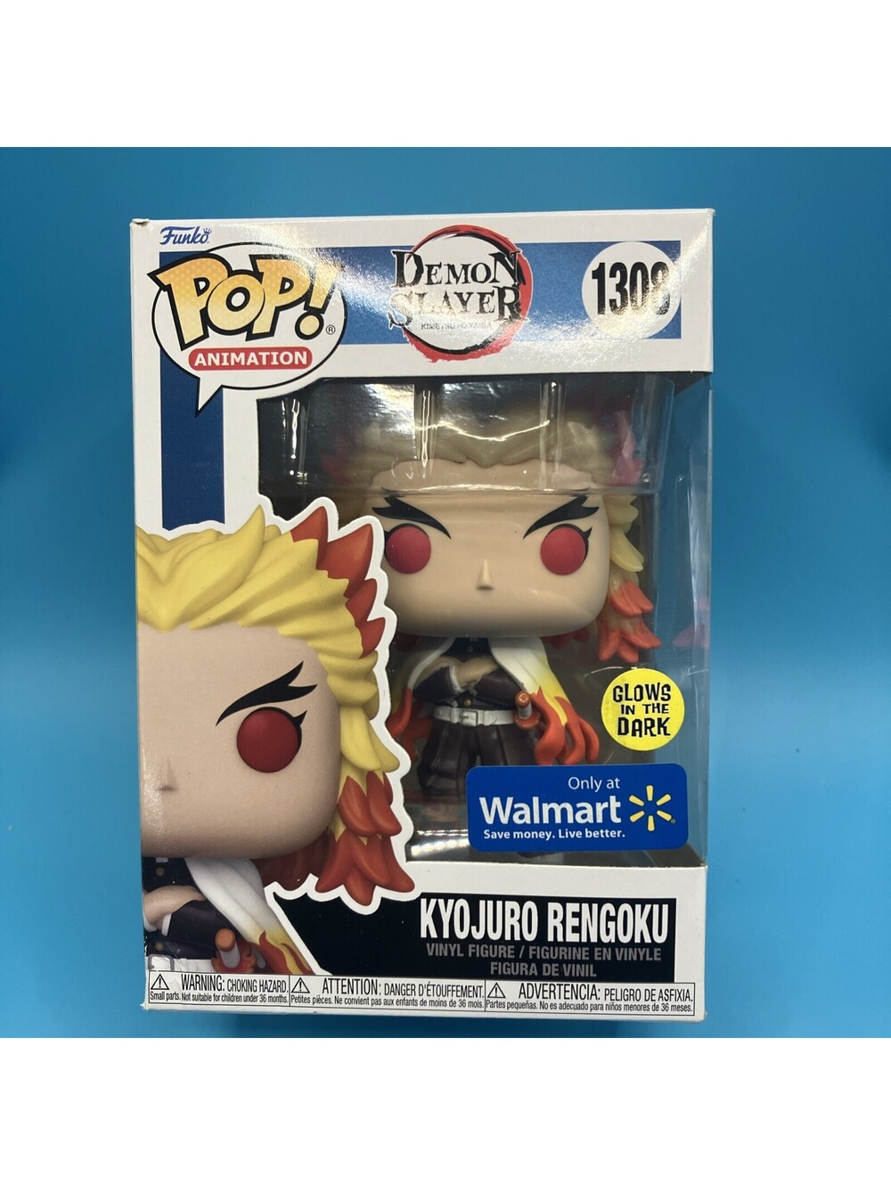 Funko Pop! Vinyl: Demon Slayer - Kyojuro Rengoku (Glows In The Dark)